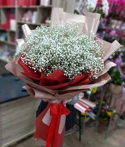 Букет цветов из: Гипсофила в Горном Ставропольского края