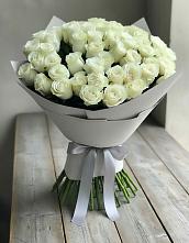 Букет 35 Белых роз #REPLACE_PRED# Горном Ставропольского края