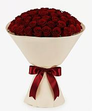 Букет 101 Бордовая роза Блэк Бакарра в Горном Ставропольского края