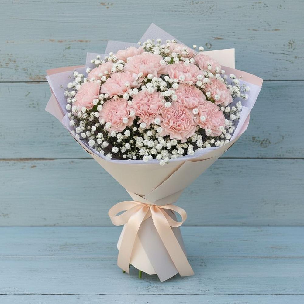 Букет цветов из: Гвоздики в Горном Ставропольского края