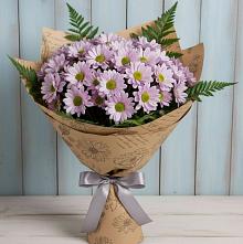 Букет цветов из:  Хризантемы #REPLACE_PRED# Горном Ставропольского края