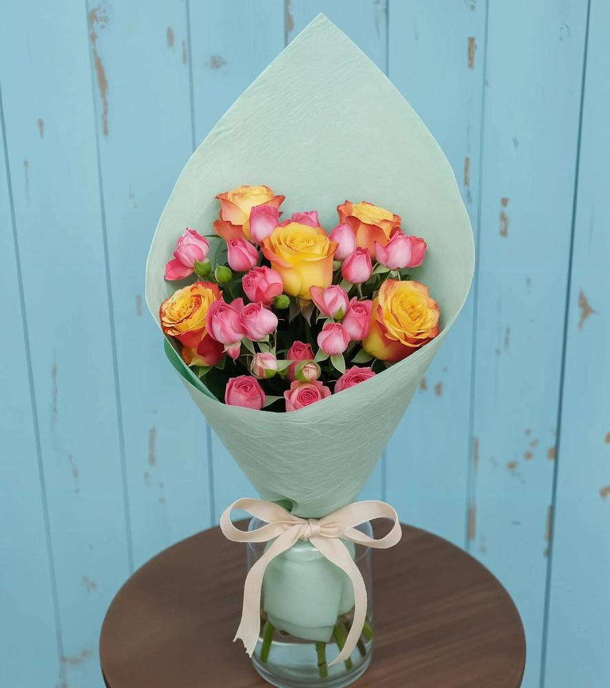 Букет цветов из: Розы в Горном Ставропольского края