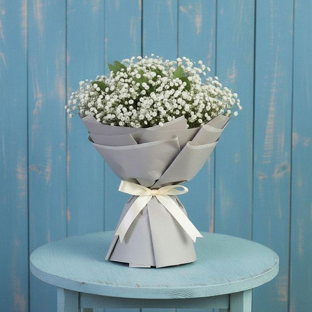 Букет цветов из: Гипсофила в Горном Ставропольского края