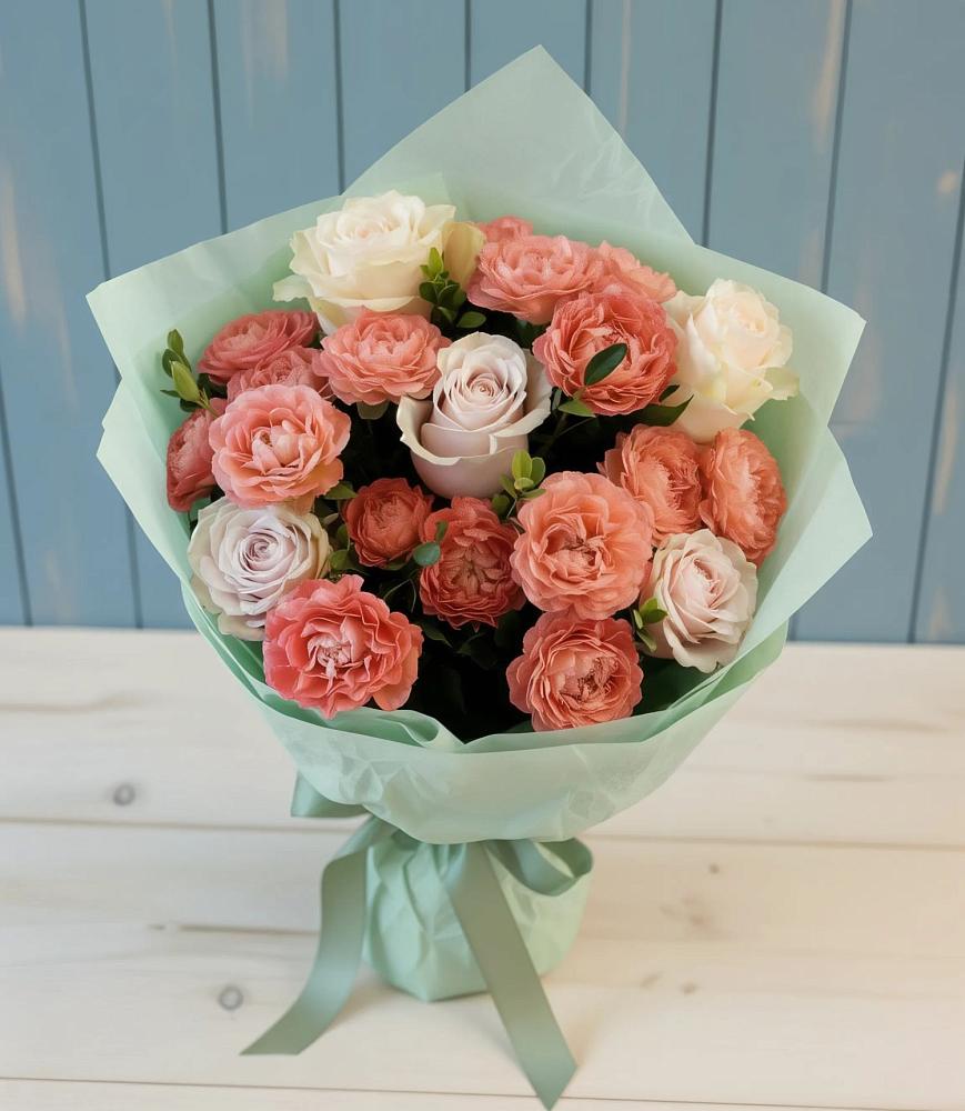 Букет цветов из: Розы в Горном Ставропольского края