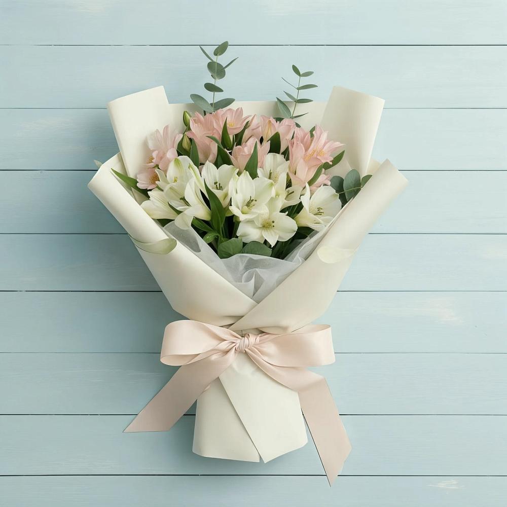 Букет цветов из: Альстромерии в Горном Ставропольского края