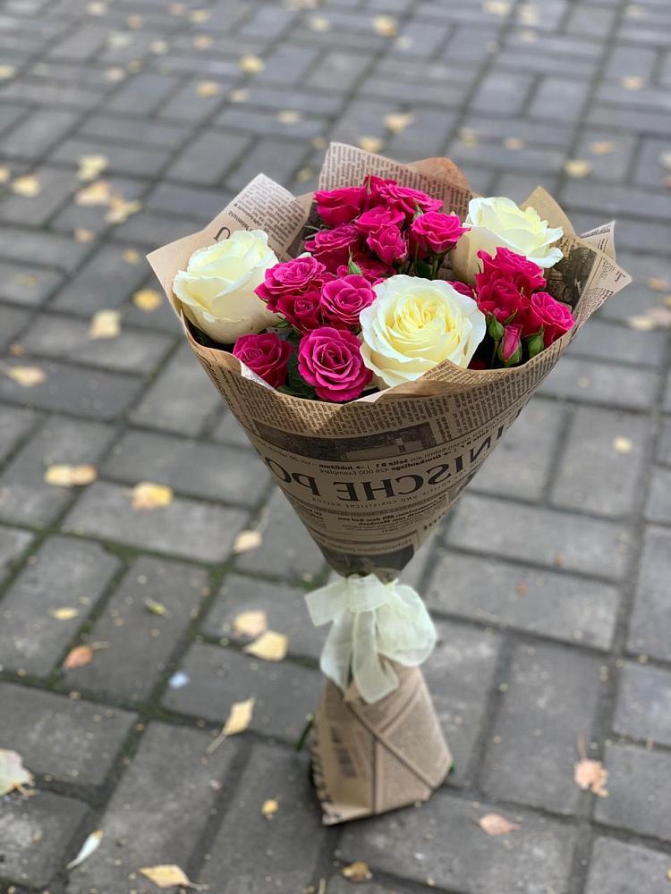 Букет цветов из: Розы в Горном Ставропольского края