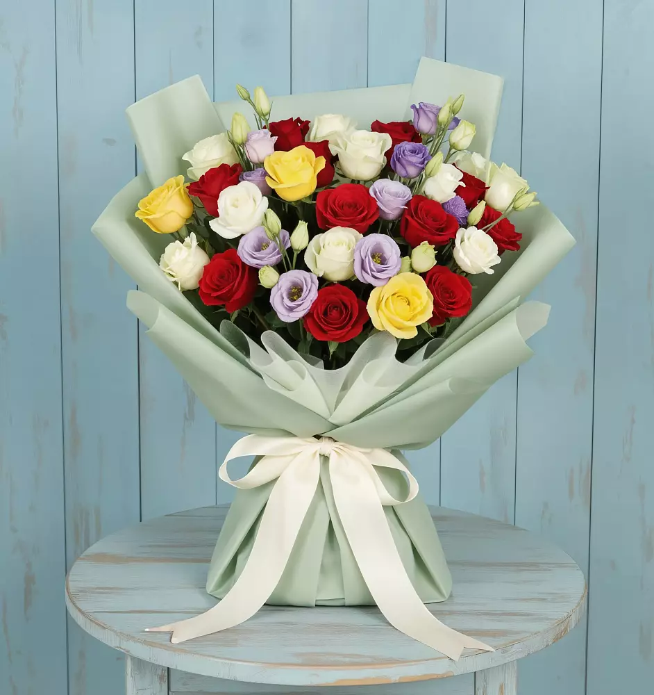 Букет цветов из: Розы в Горном Ставропольского края