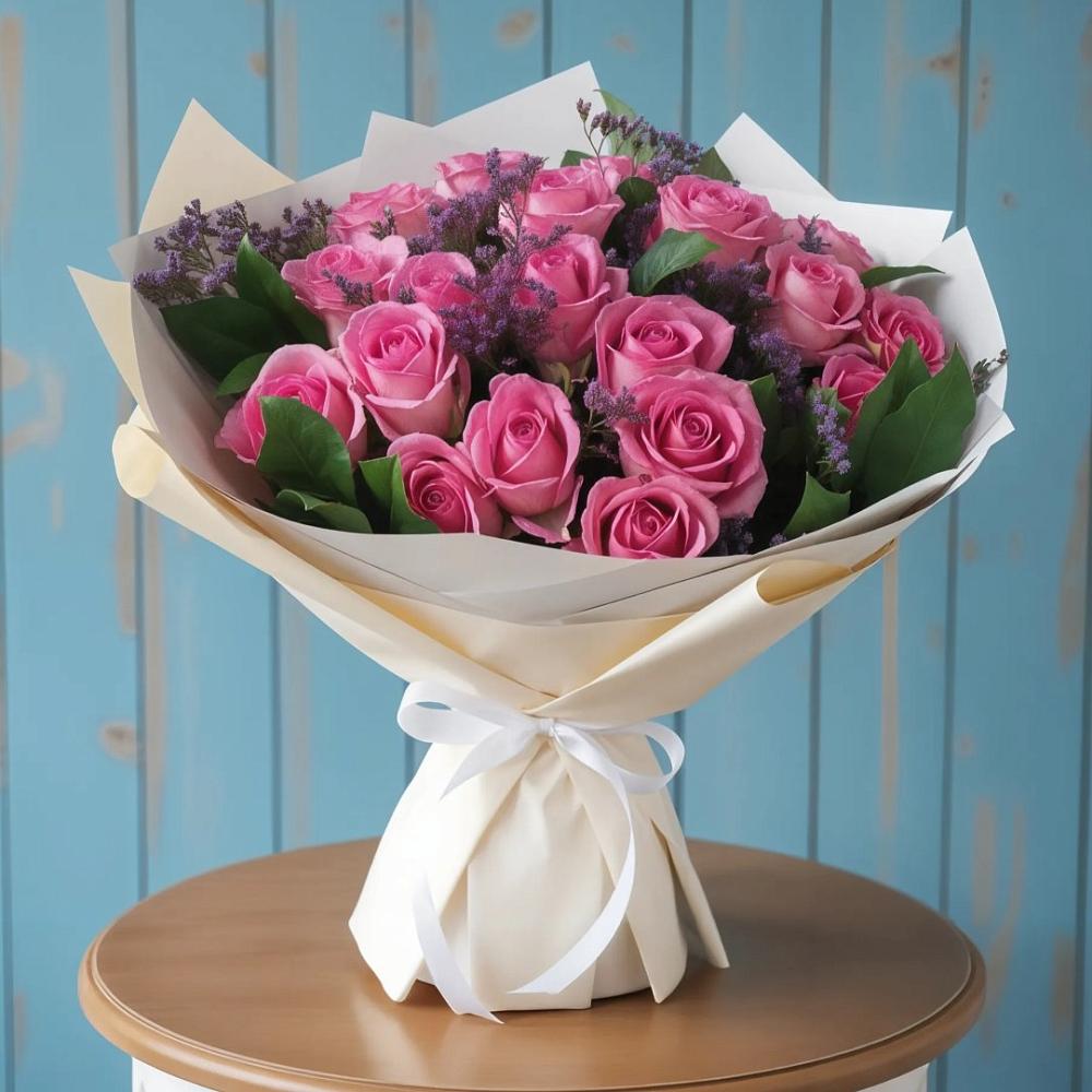 Букет цветов из: Розы в Горном Ставропольского края