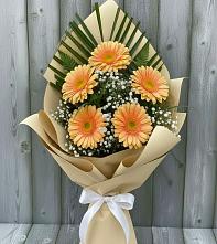 Букет цветов из:  Герберы #REPLACE_PRED# Горном Ставропольского края