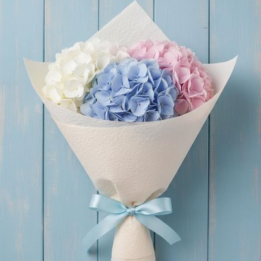 Букет цветов из: Гортензия в Горном Ставропольского края