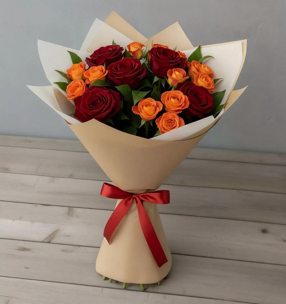 Букет Любовь и восторг в Горном Ставропольского края