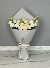 Букет цветов из:  Розы и Лизиантусы #REPLACE_PRED# Горном Ставропольского края